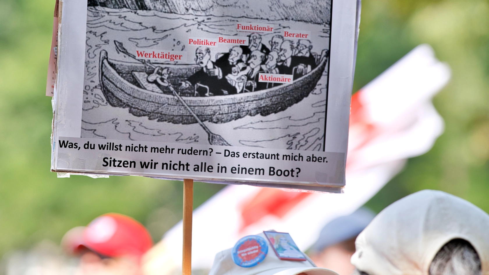 Kundgebung Jetzt reicht´s! gegen Sozialabbau von DGB und weiteren Organisationen im Invalidenpark