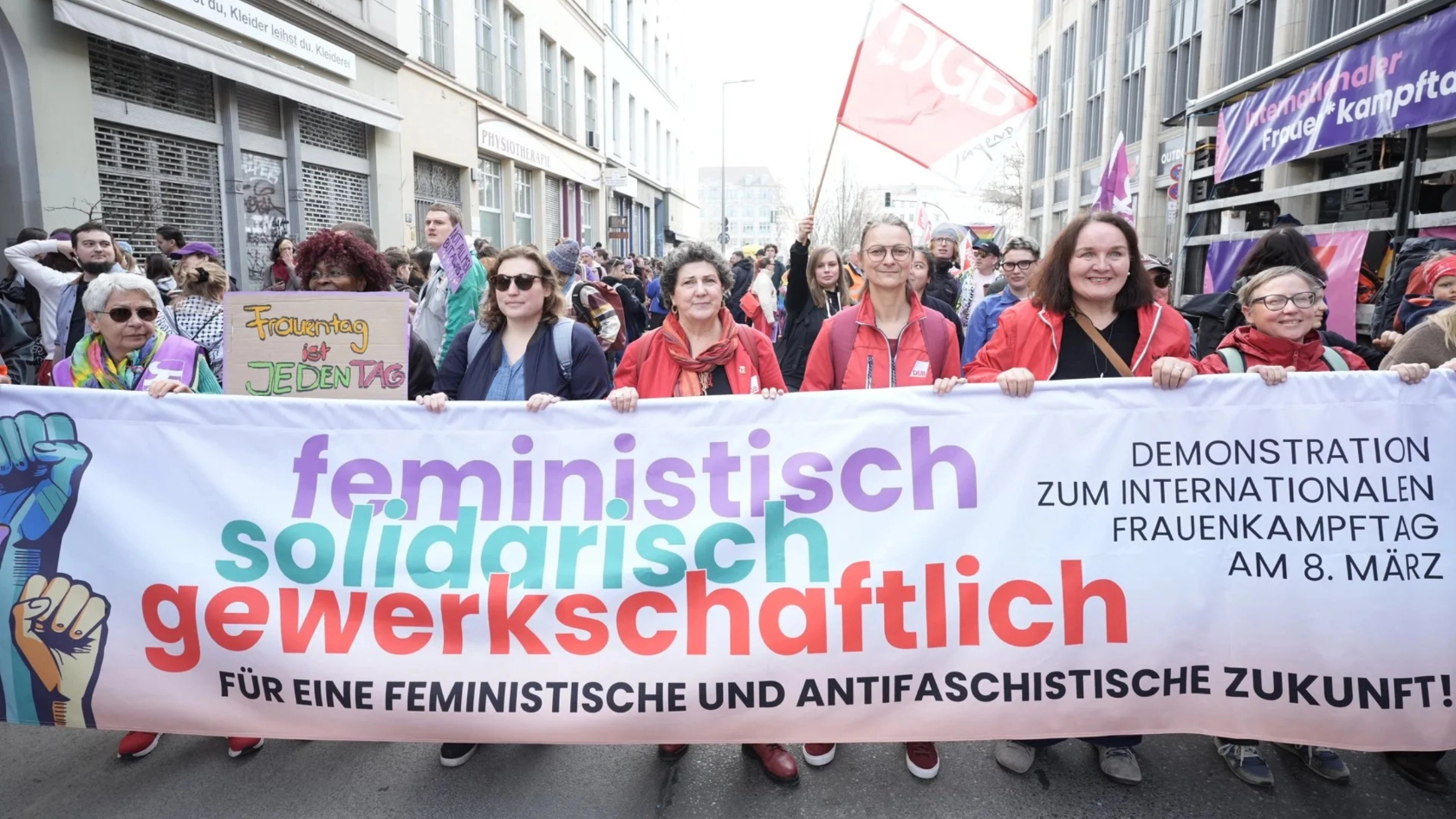 Frauentag 8.März 2026 Berlin Demo Feminismus
