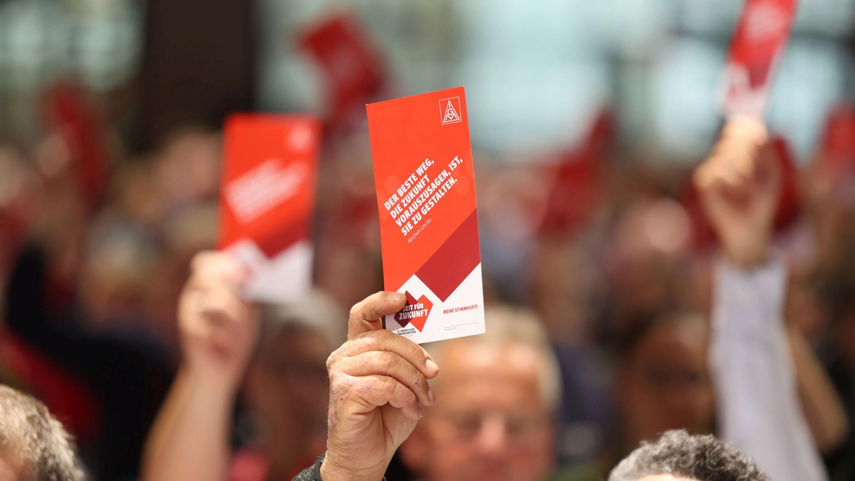 25. Ordentlicher Gewerkschaftstag der IG Metall in Frankfurt am Main.