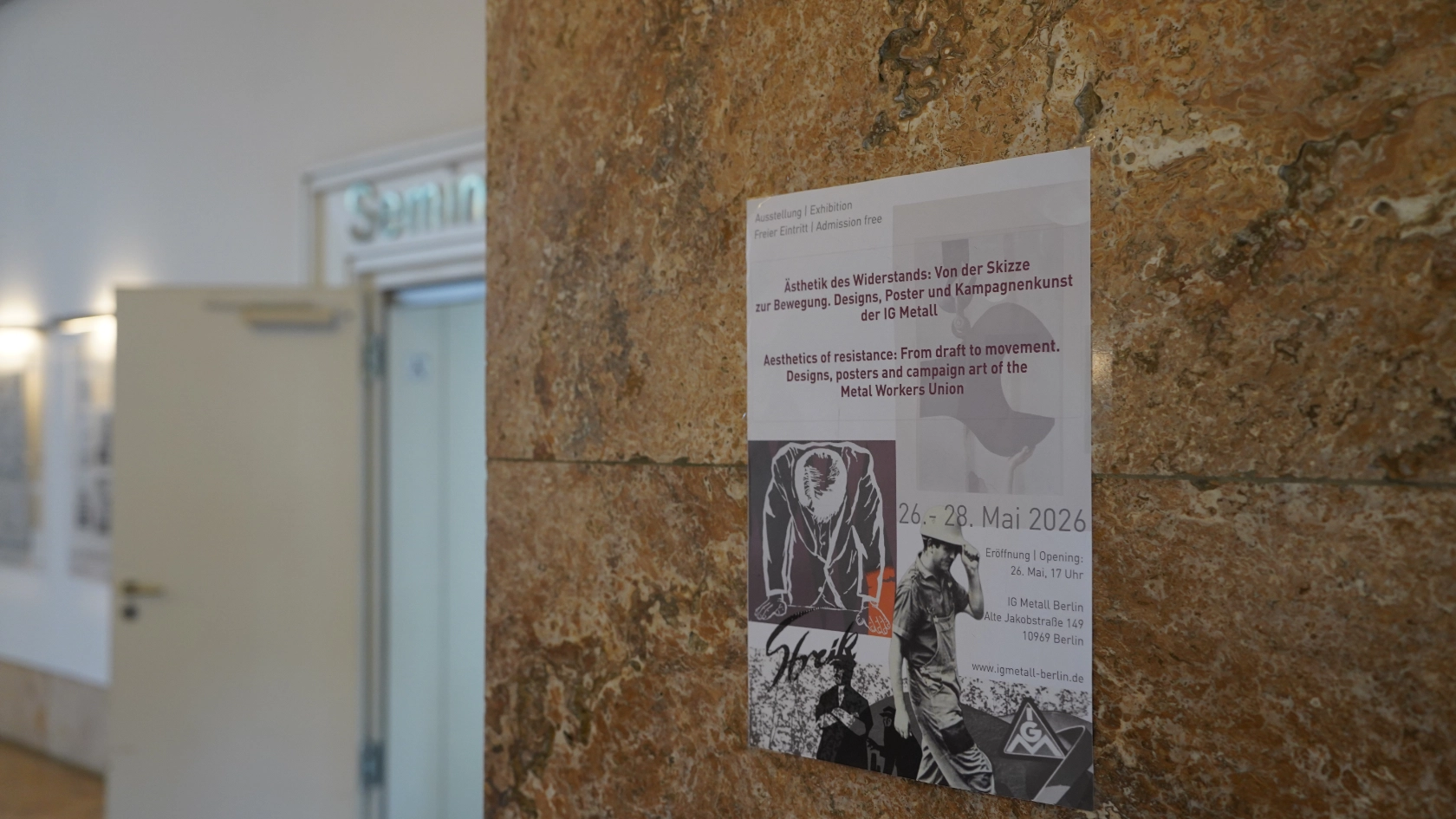 Ausstellung Aesthetik des Widerstands