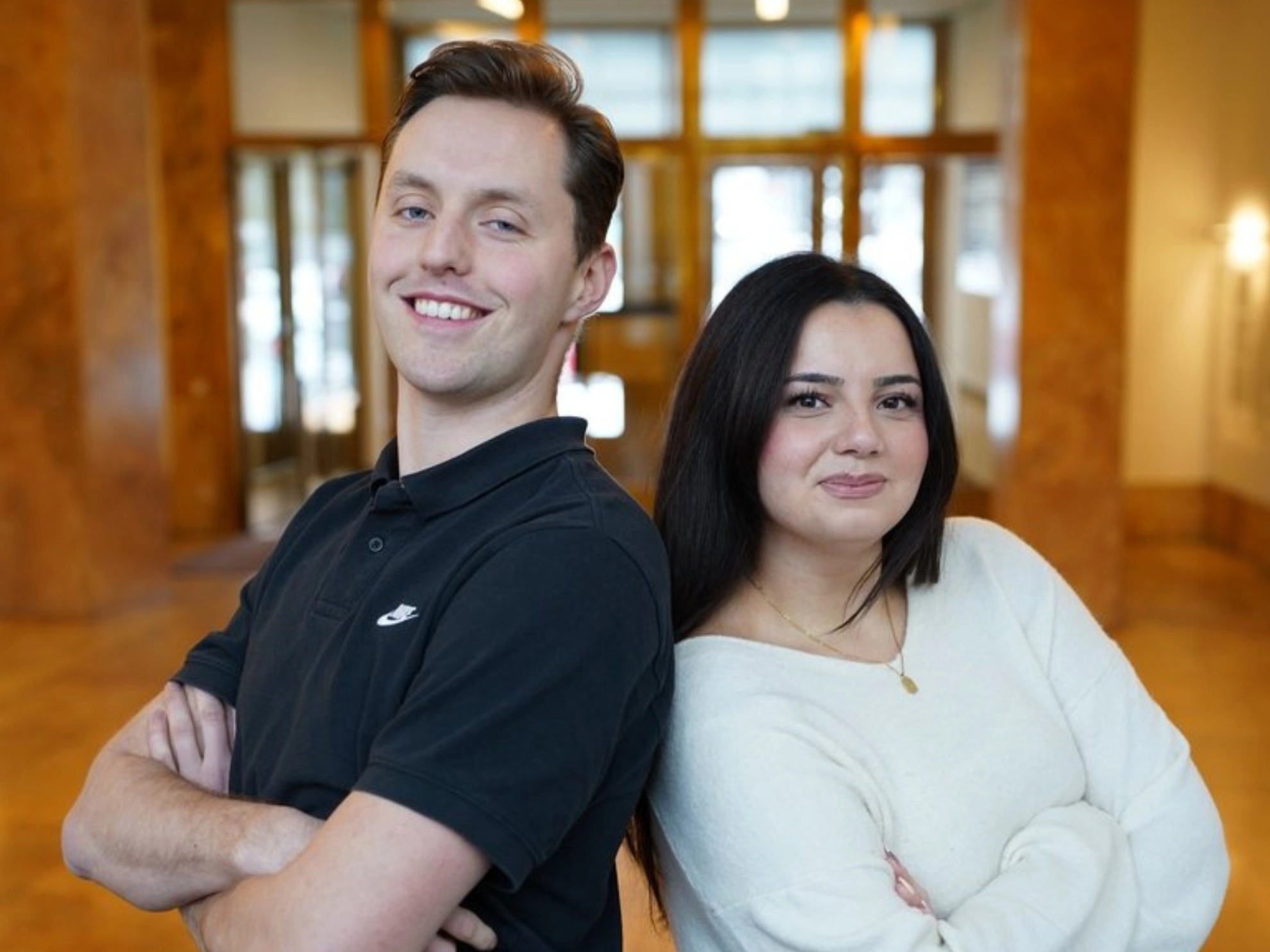 Frederik Schäfer und Özge Karabulut