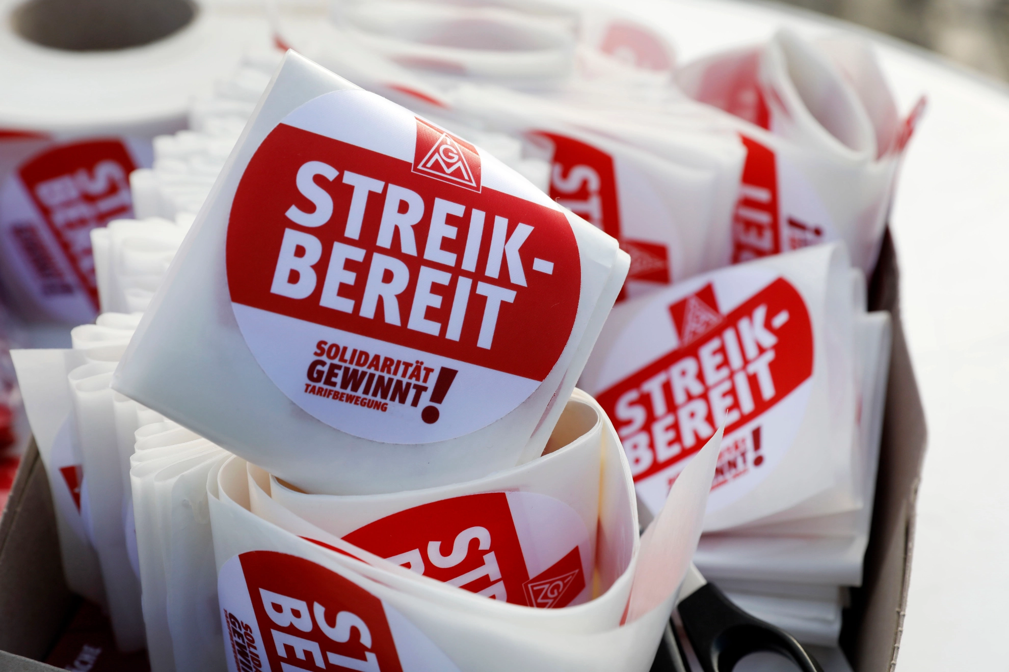 Stockbild IGM Streikbereit Warnstreik