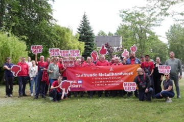 Beschäftigte im Metallhandwerk bekommen 3,85 Prozent mehr 