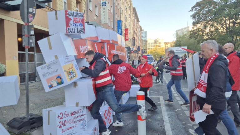 Verhandlungsbegleitende Aktion Berlin-Brandenburg